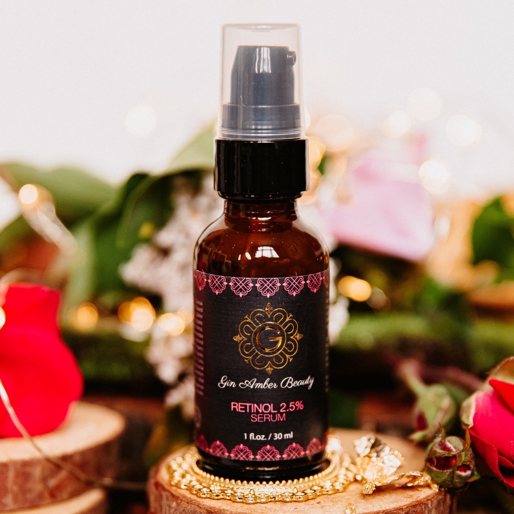 NEW‼️ Gin Amber Beauty $55 Natural 2.5% Retinol Serum - Anti-Aging